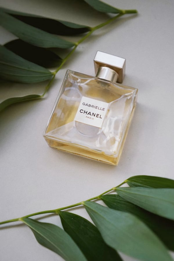 a bottle of perfume Gabrielle CHANEL paris